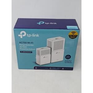 NEW TP-LINK TL-WPA7510 KIT Range Extender AV1000 Gigabit Powerline AC750 Wi-Fi